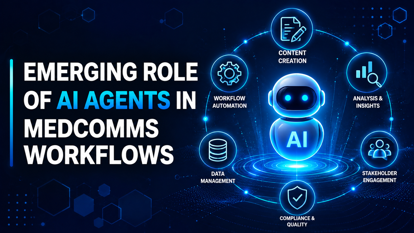 Emerging Role of AI Agents in MedComms Workflows